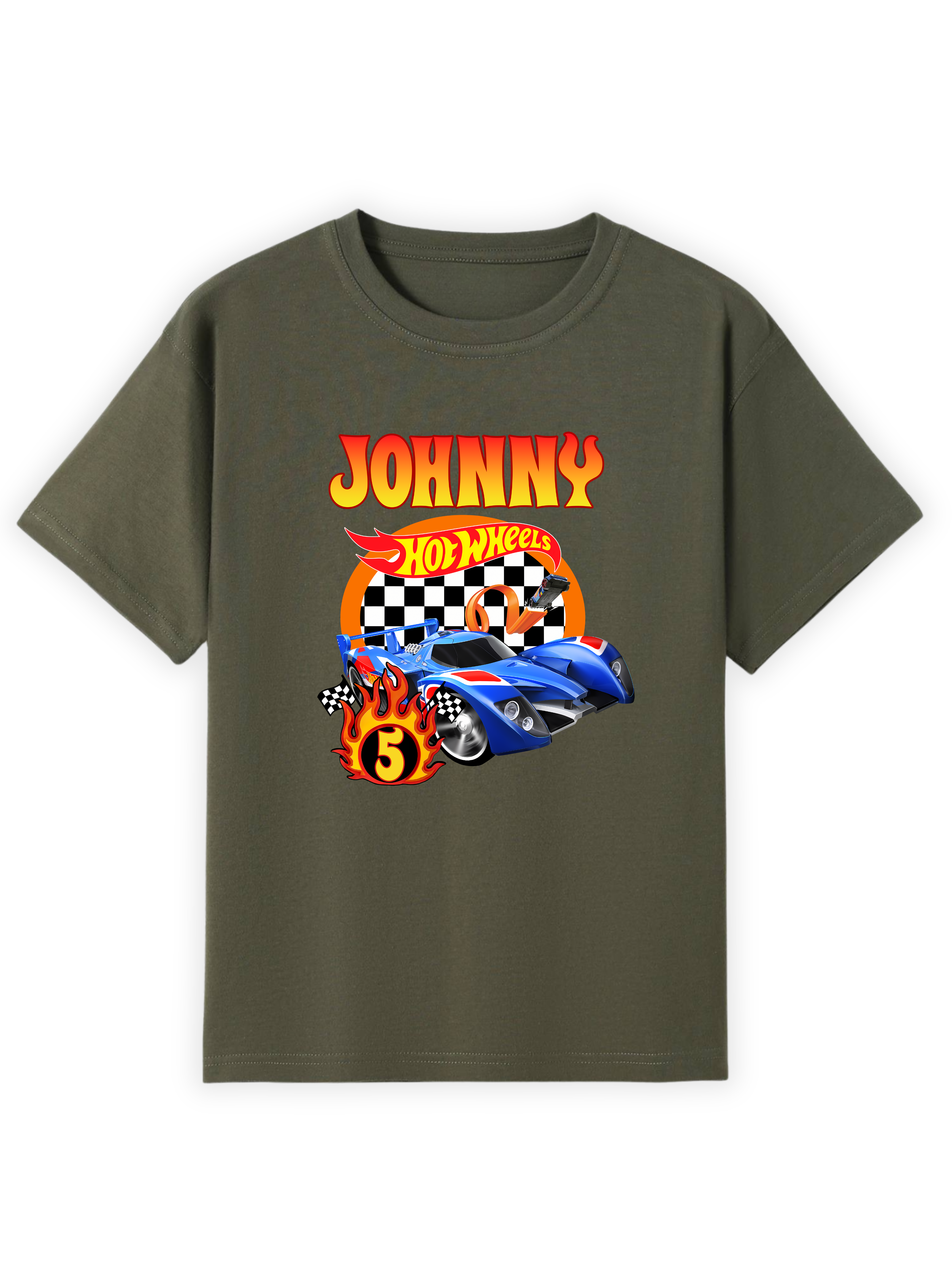 Racing Cars Birthday Tee
