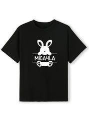 Easter Bunny Custom Name Tee