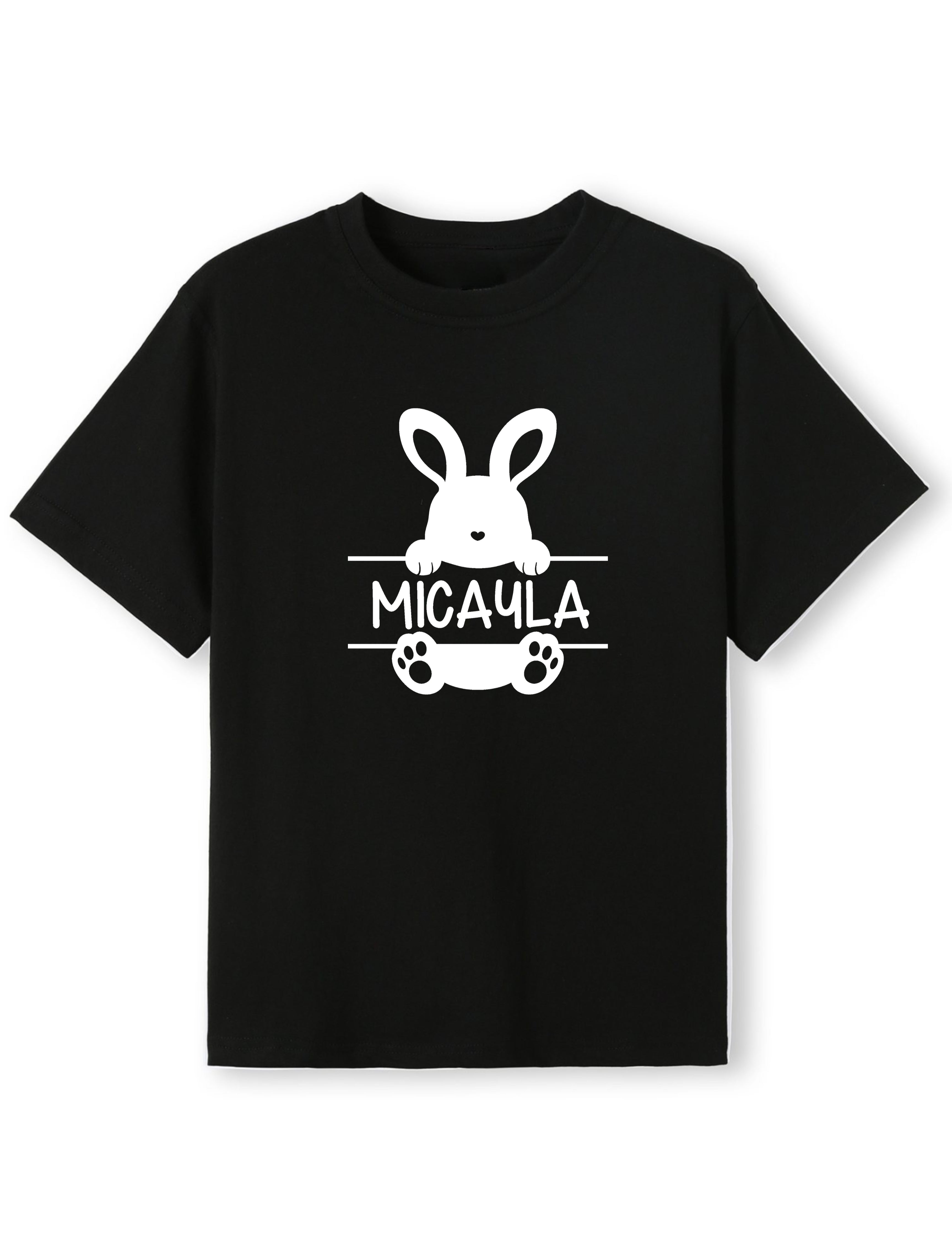 Easter Bunny Custom Name Tee