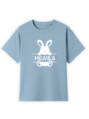 Easter Bunny Custom Name Tee