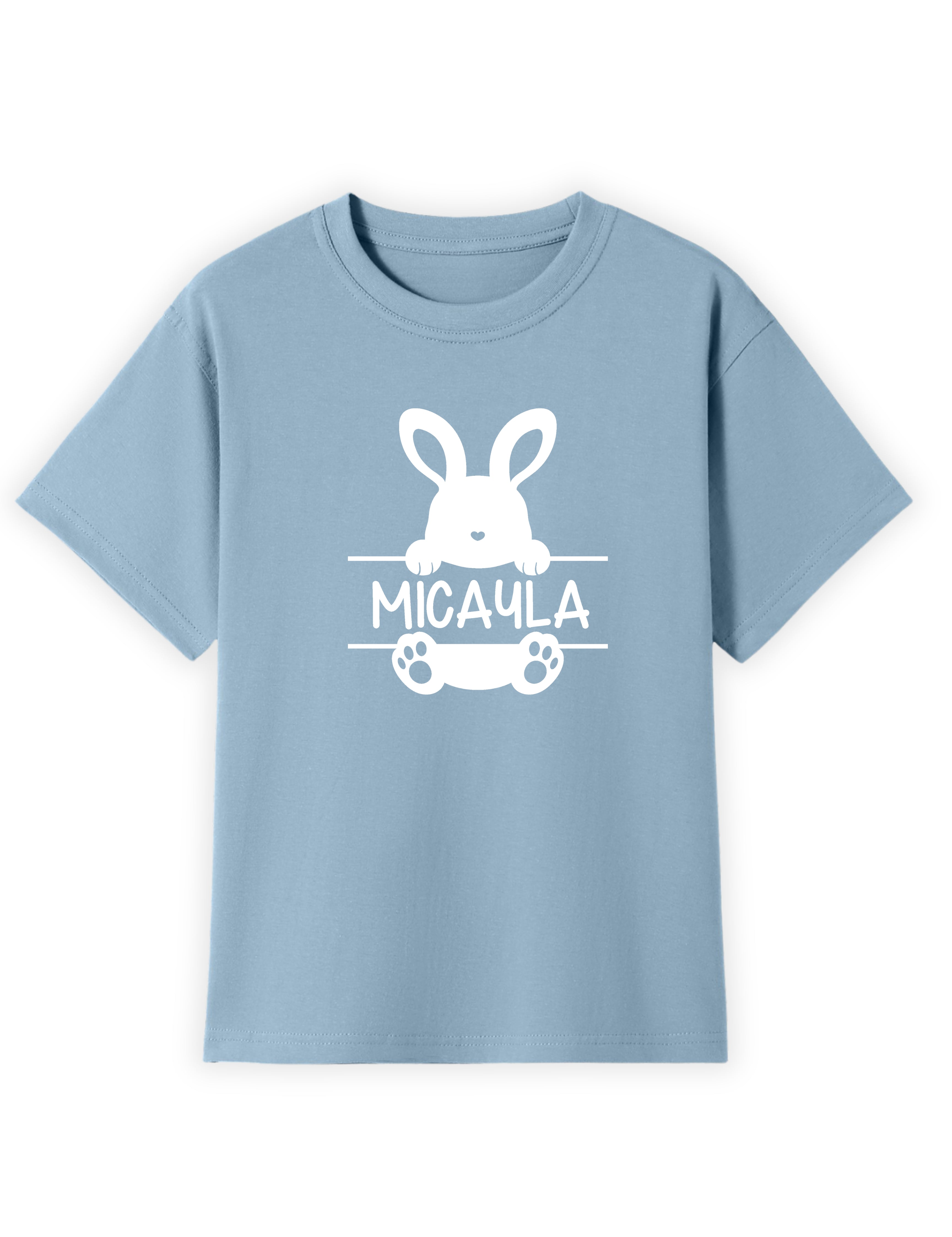 Easter Bunny Custom Name Tee