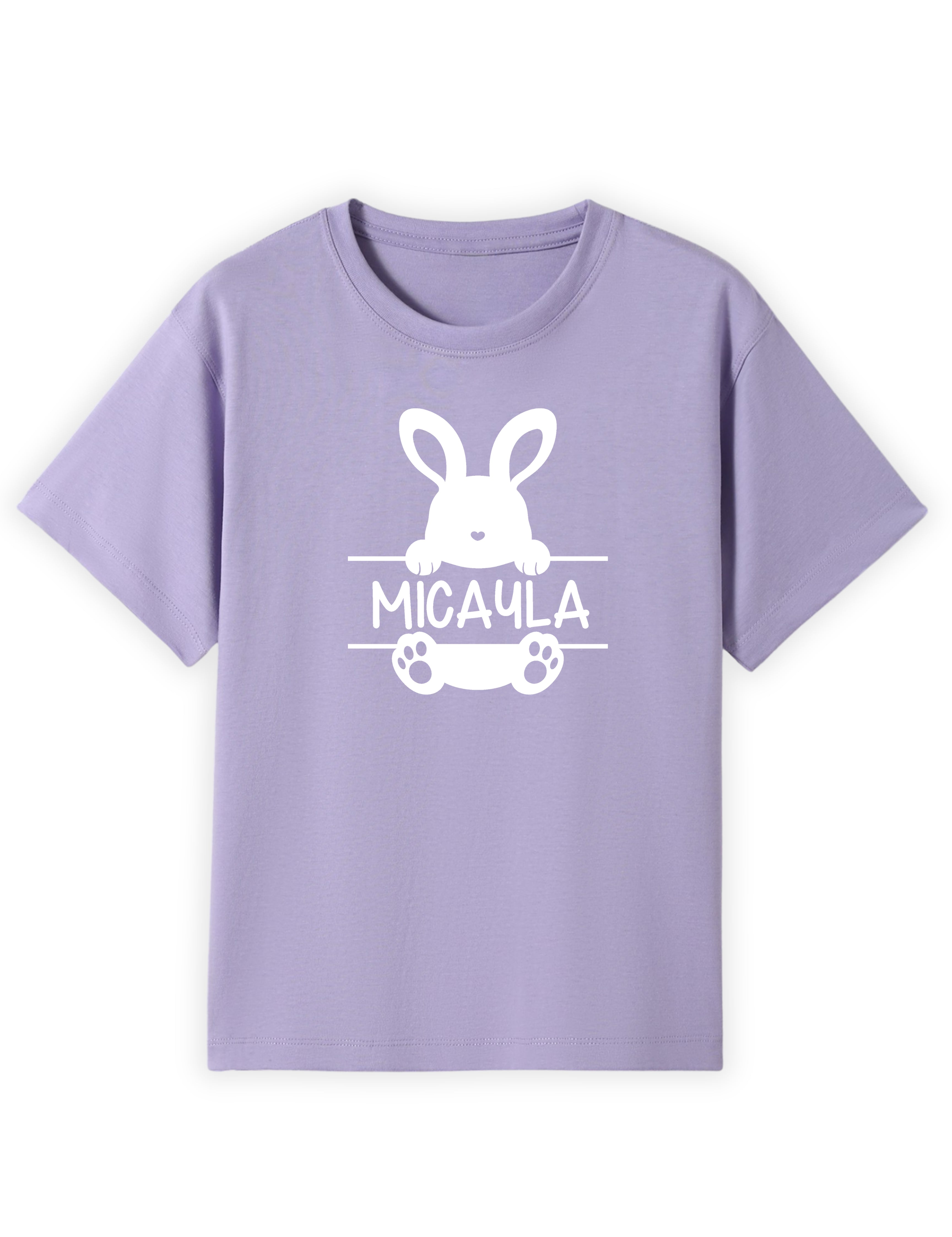 Easter Bunny Custom Name Tee