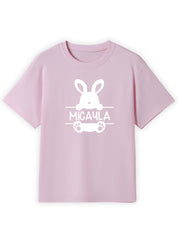 Easter Bunny Custom Name Tee