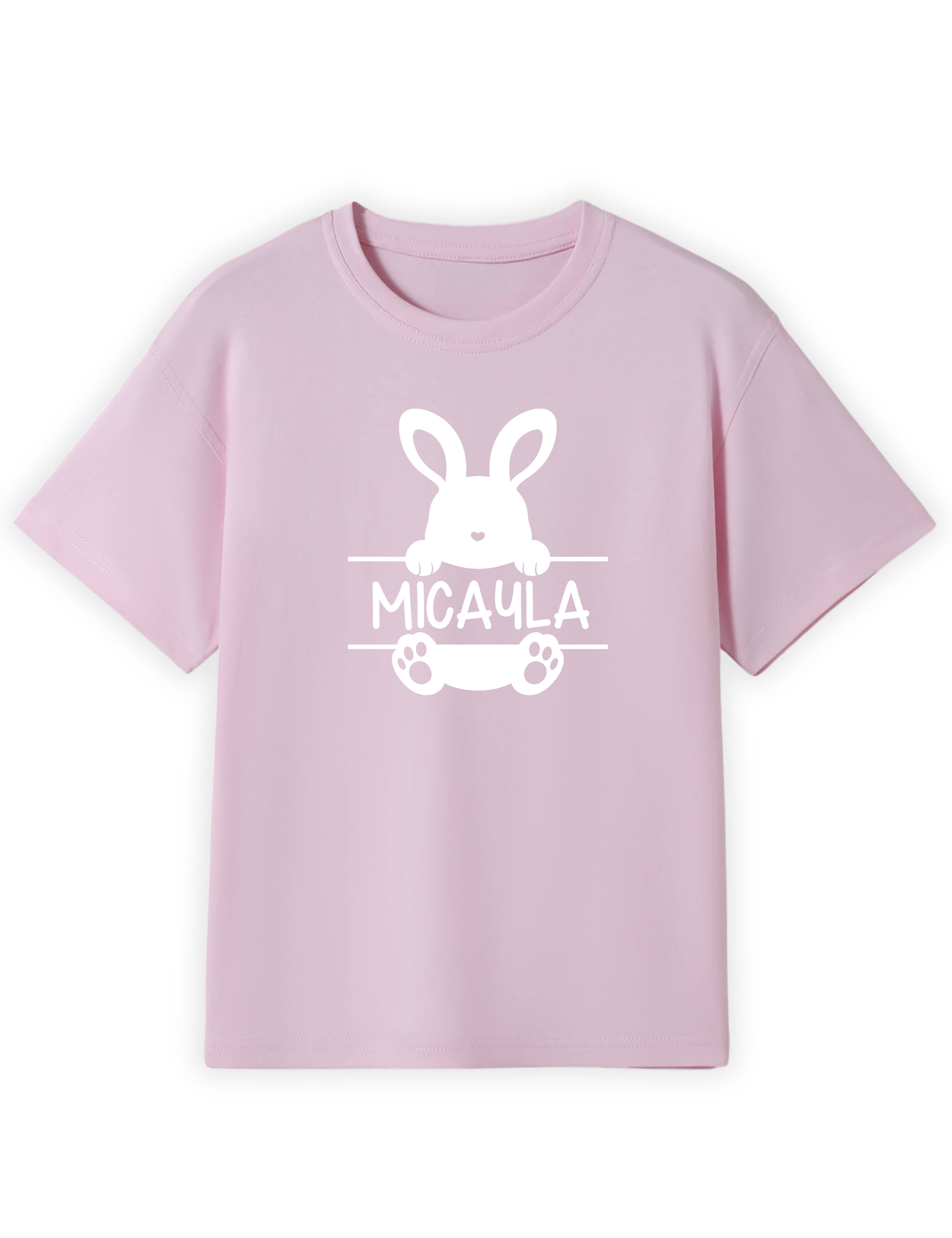 Easter Bunny Custom Name Tee