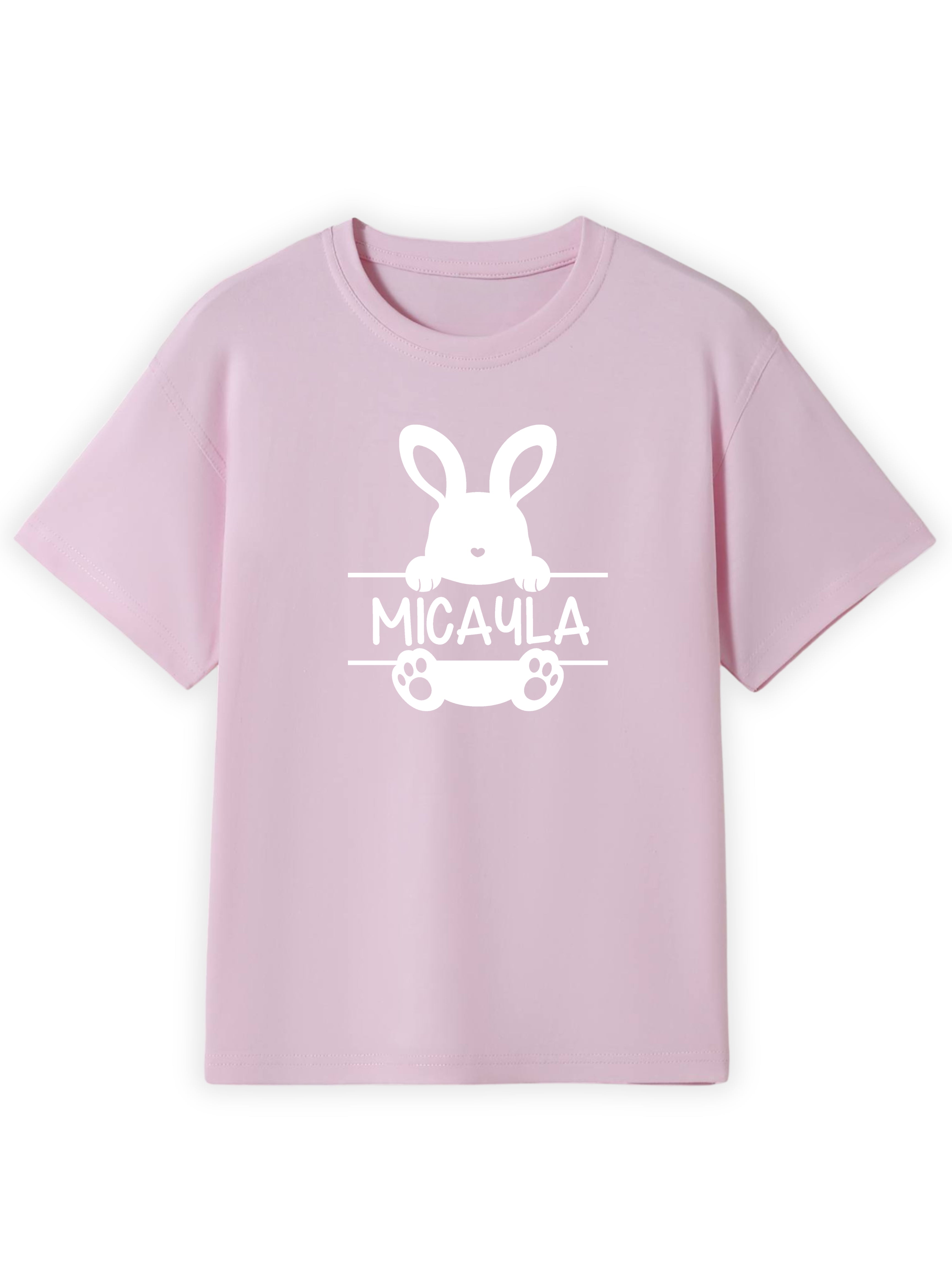 Easter Bunny Custom Name Tee