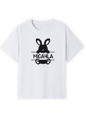 Easter Bunny Custom Name Tee