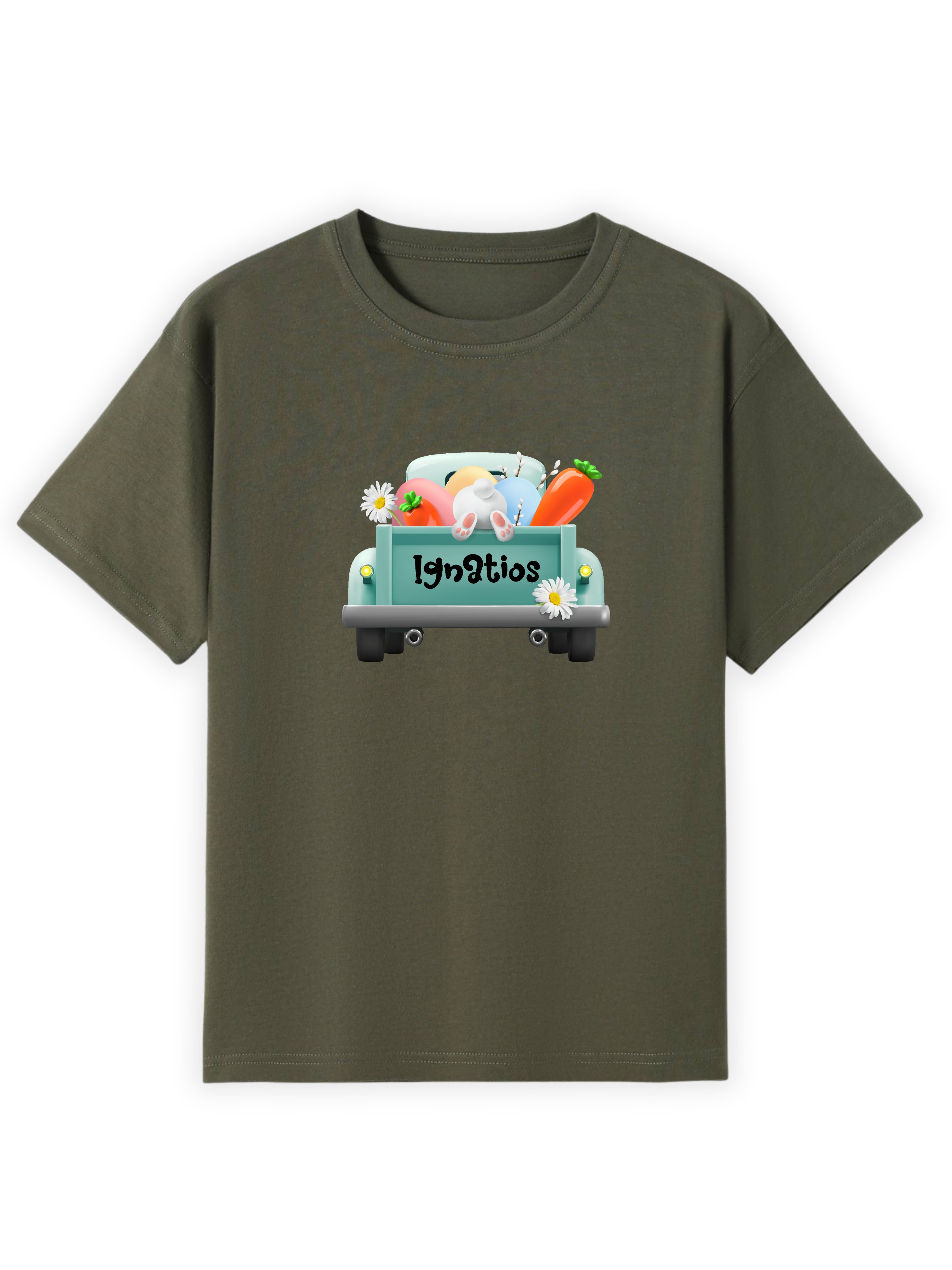 Easter Truck Name Tee