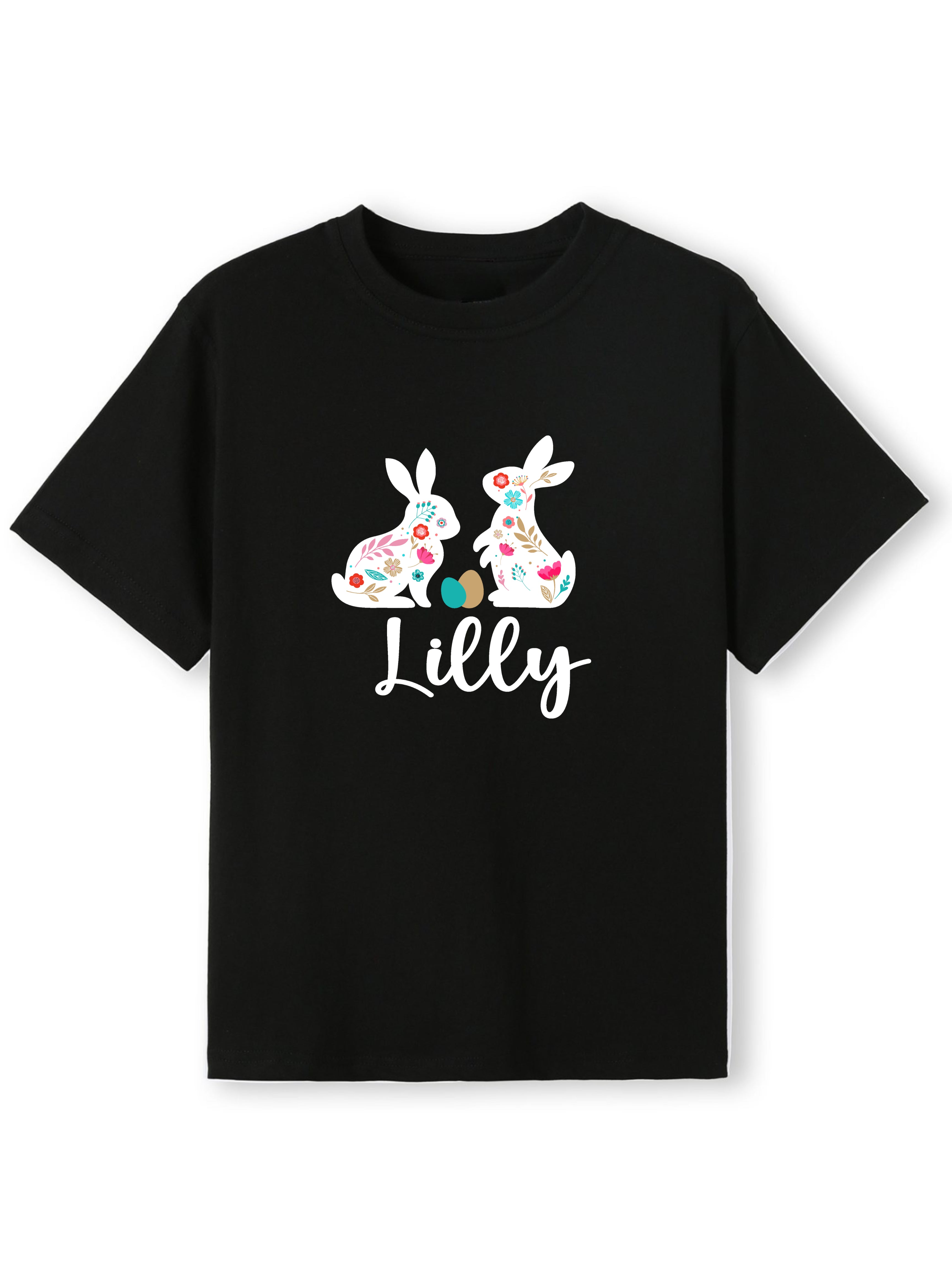Egg Hunt Name Tee