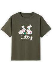 Egg Hunt Name Tee