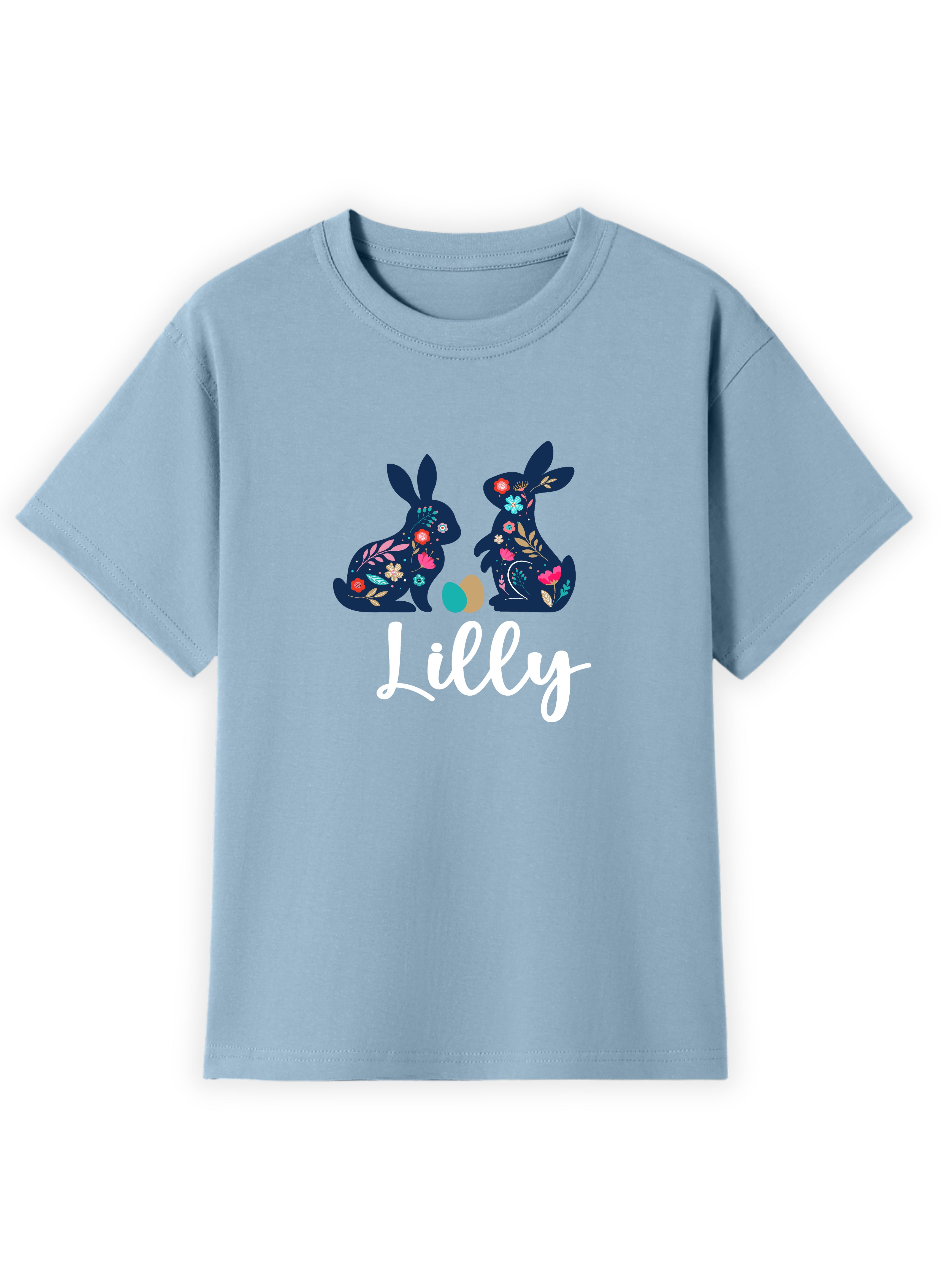 Egg Hunt Name Tee