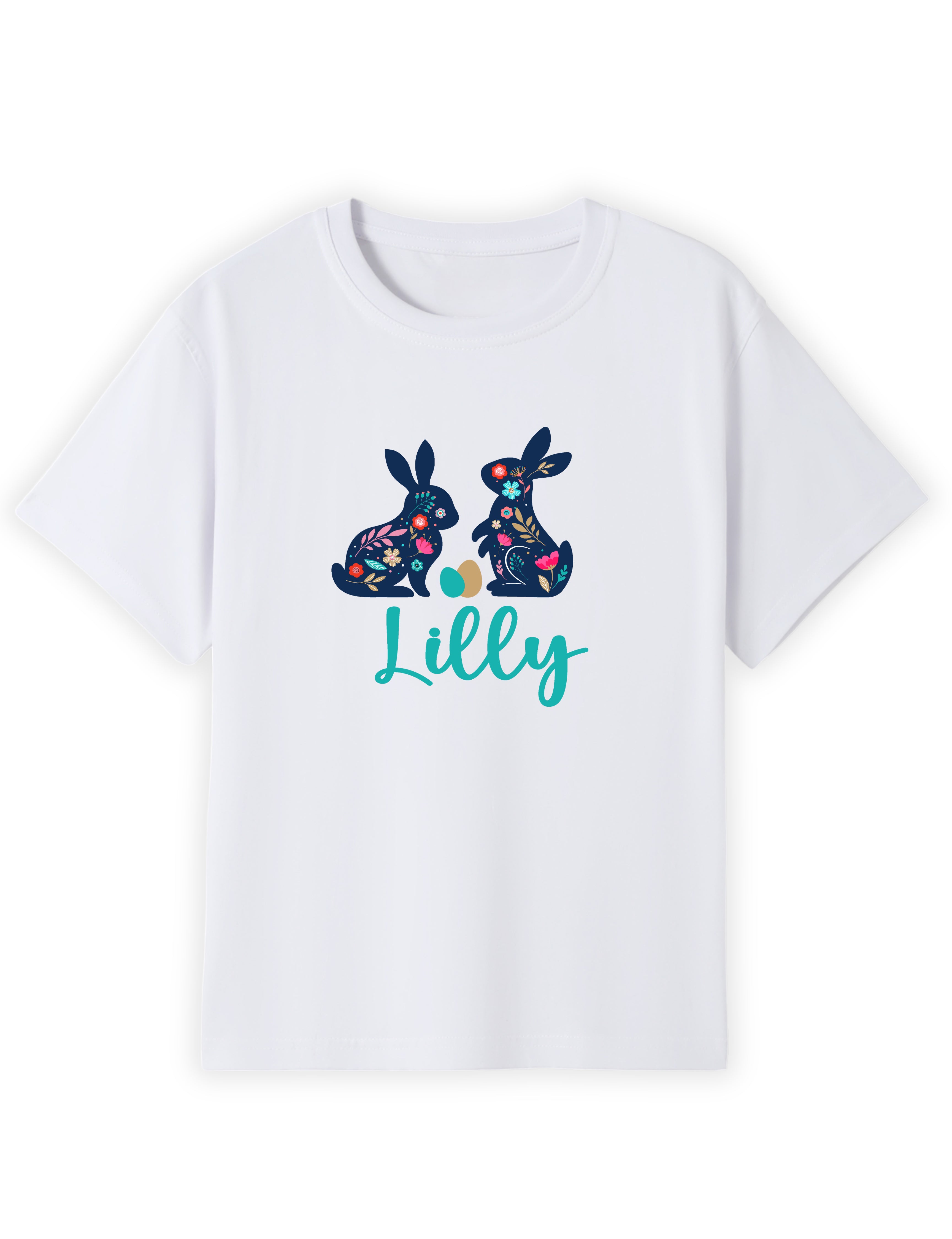 Egg Hunt Name Tee