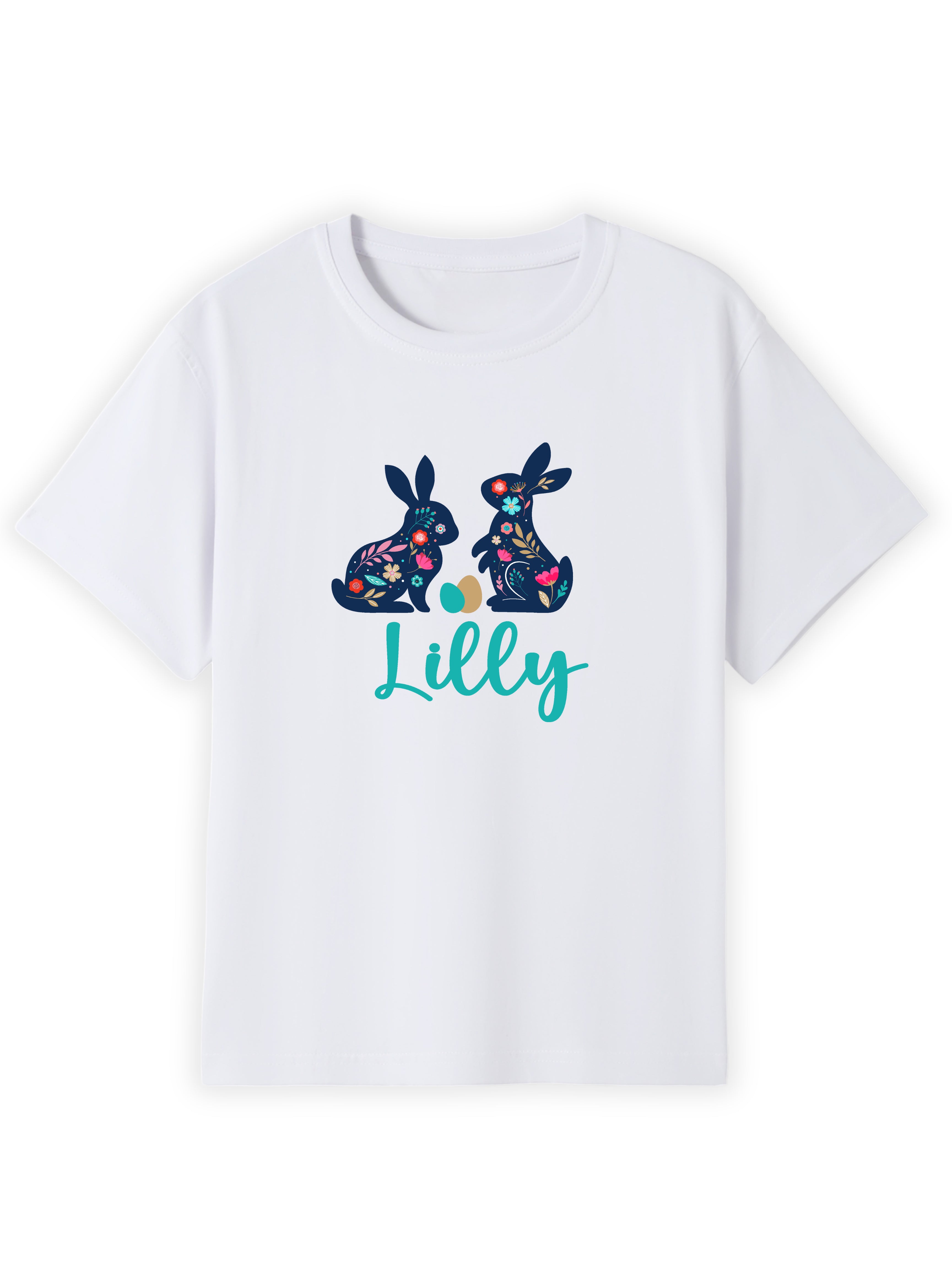 Egg Hunt Name Tee