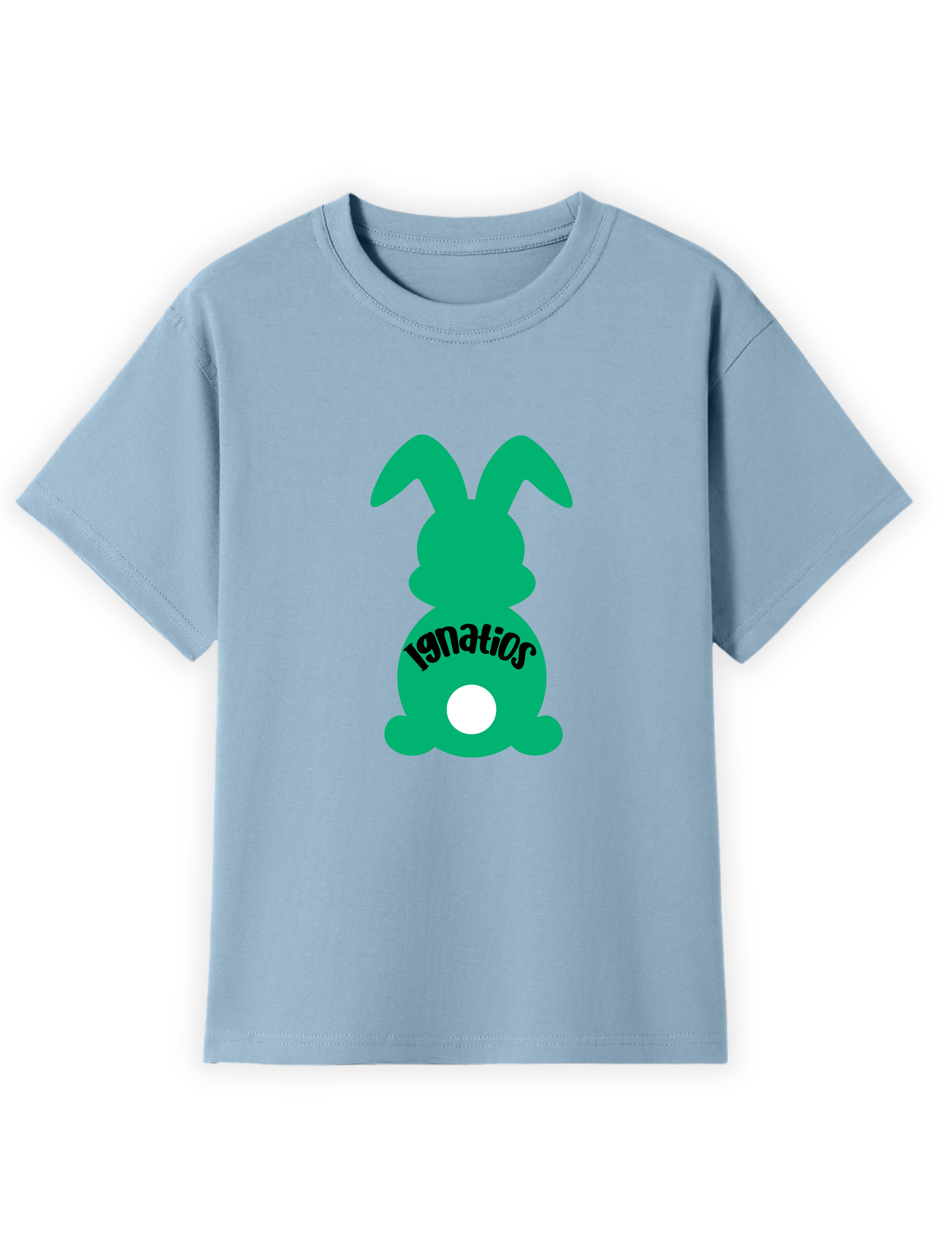 Lil’ Green Bunny Tail Name Tee