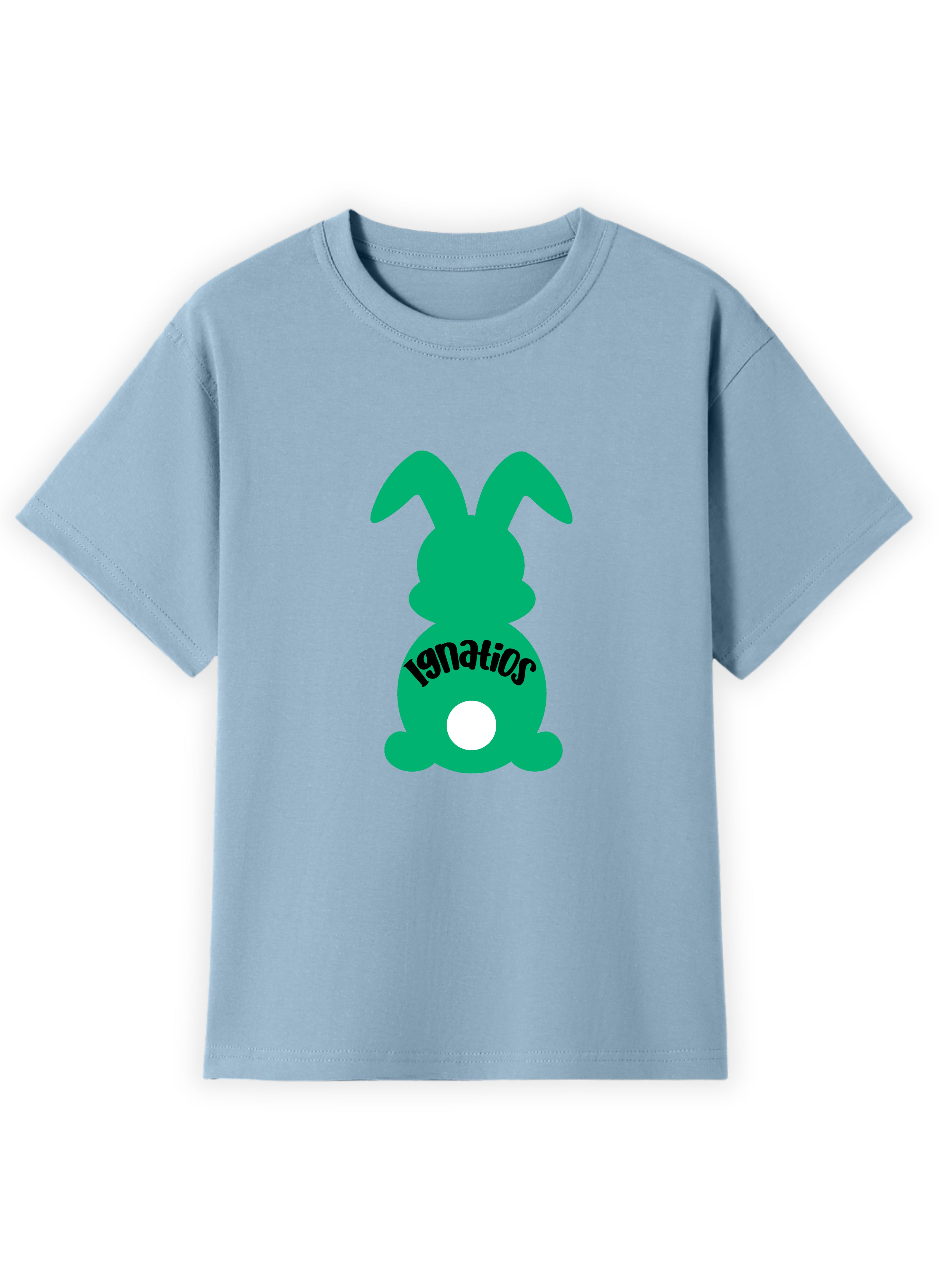 Lil’ Green Bunny Tail Name Tee