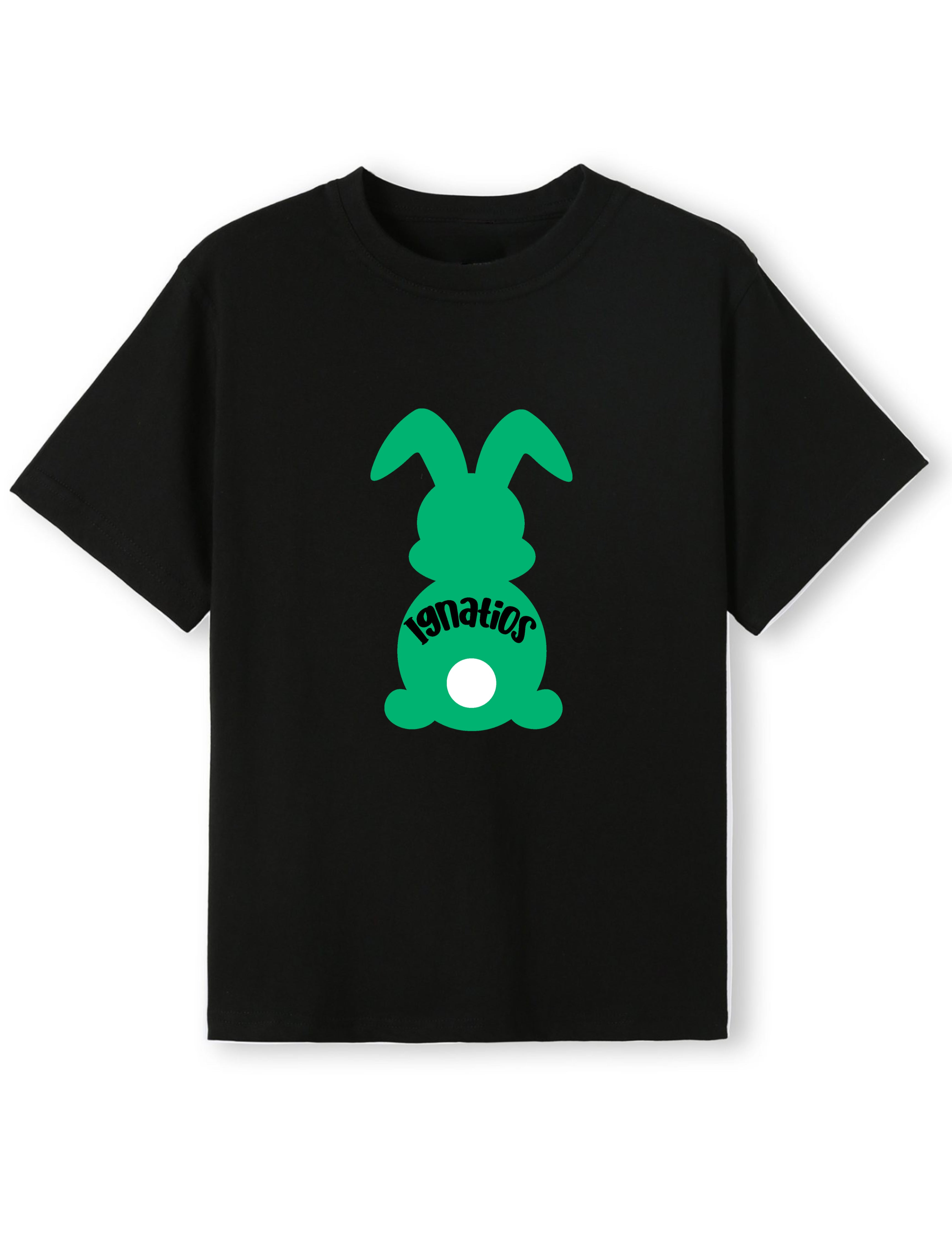 Lil’ Green Bunny Tail Name Tee