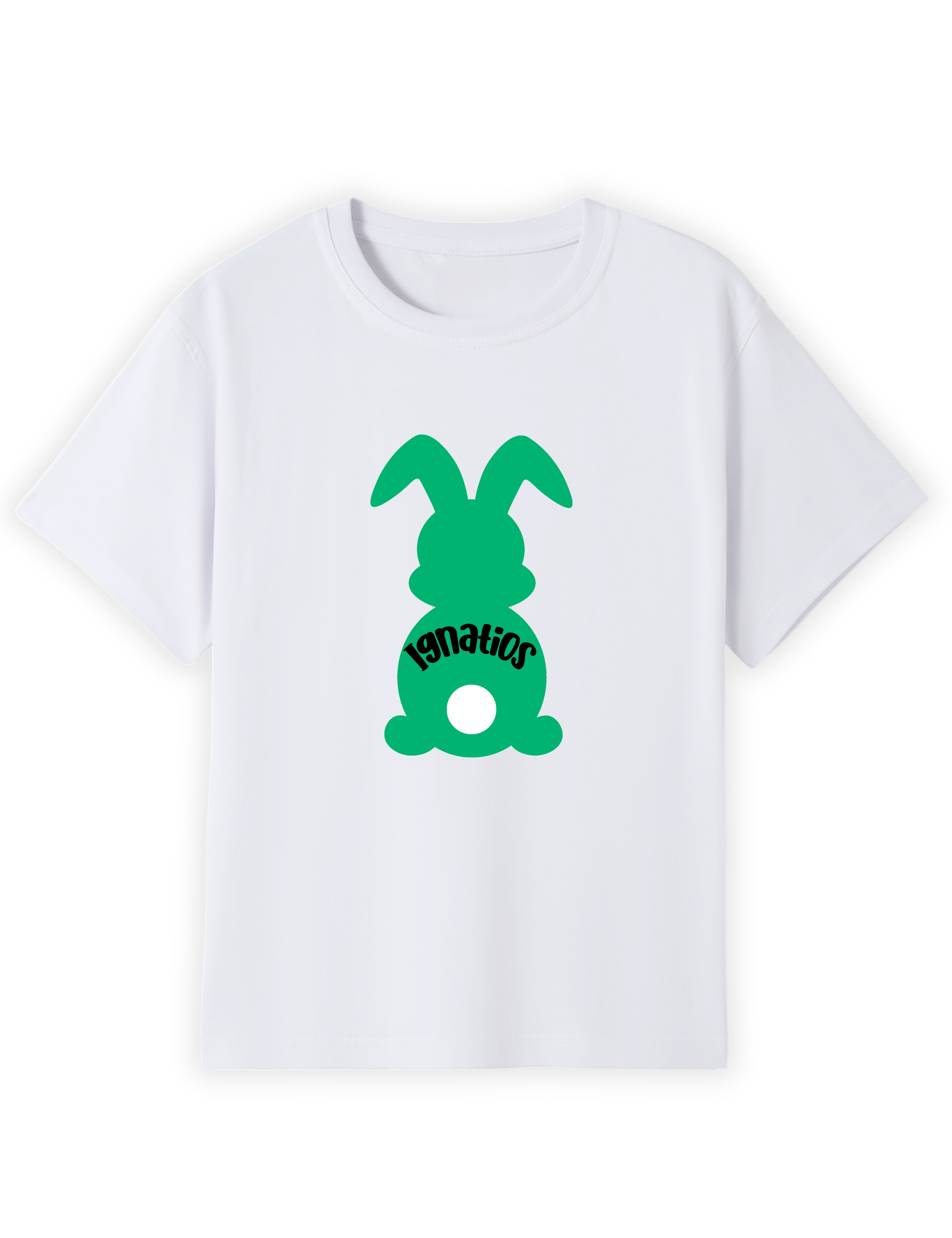 Lil’ Green Bunny Tail Name Tee