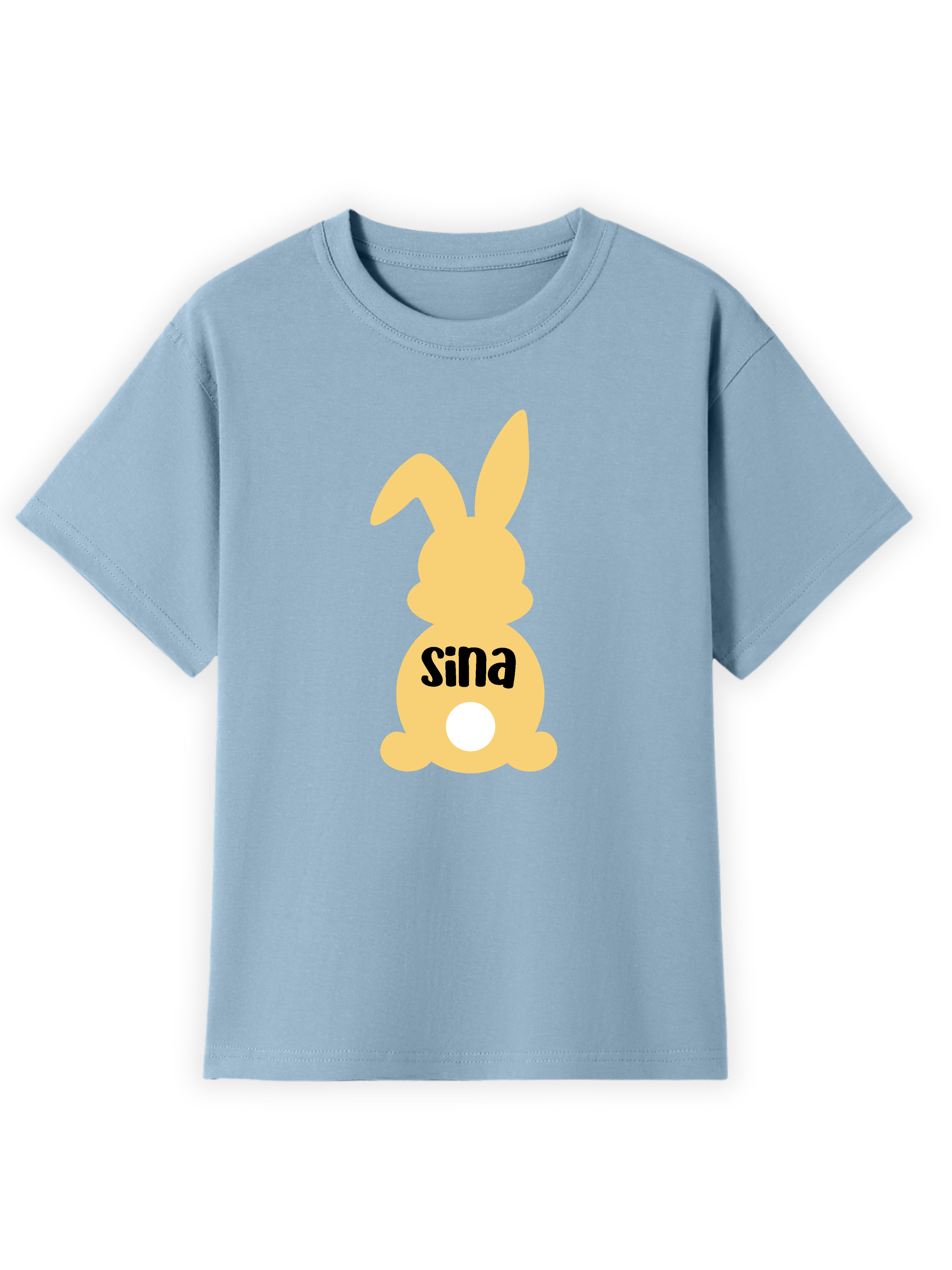 Lil’ Yellow Bunny Tail Name Tee