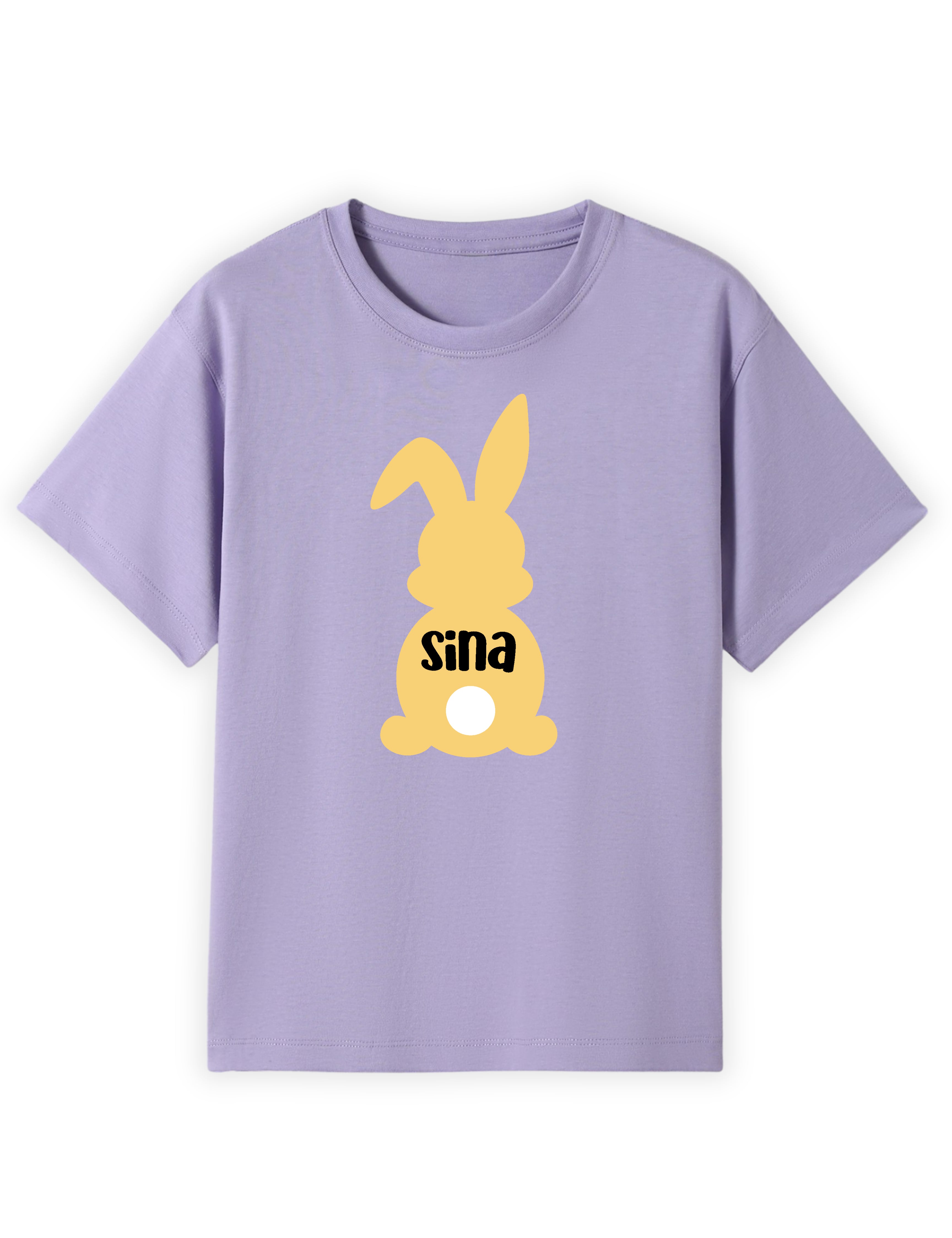 Lil’ Yellow Bunny Tail Name Tee