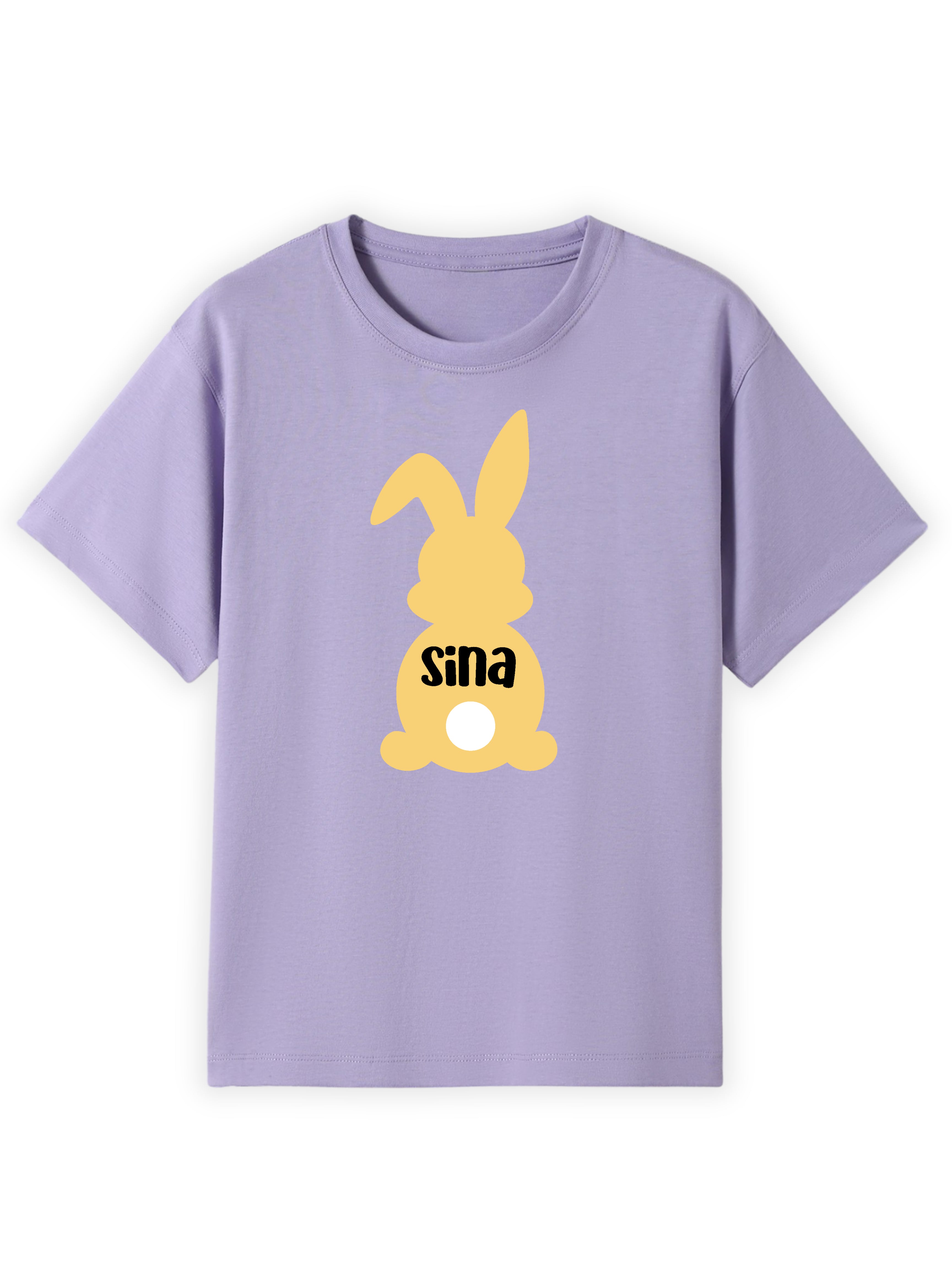 Lil’ Yellow Bunny Tail Name Tee