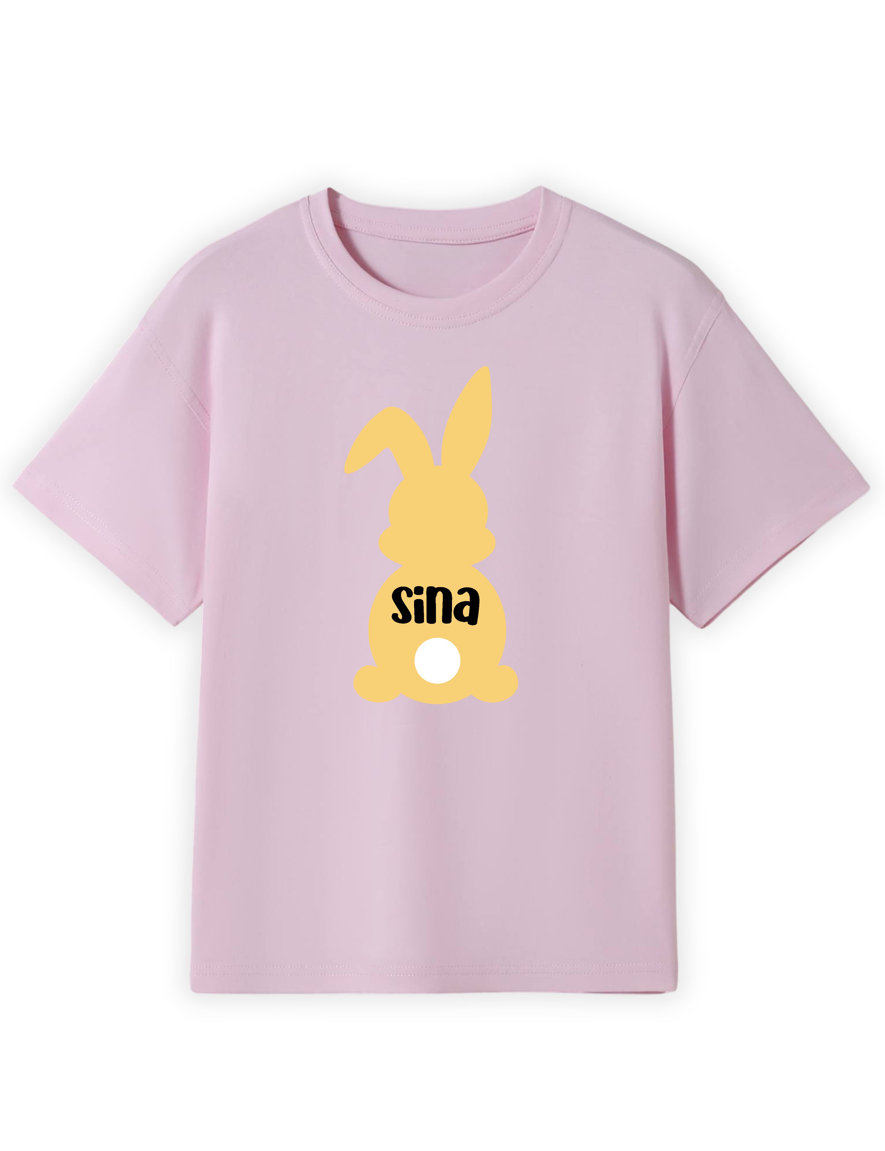 Lil’ Yellow Bunny Tail Name Tee