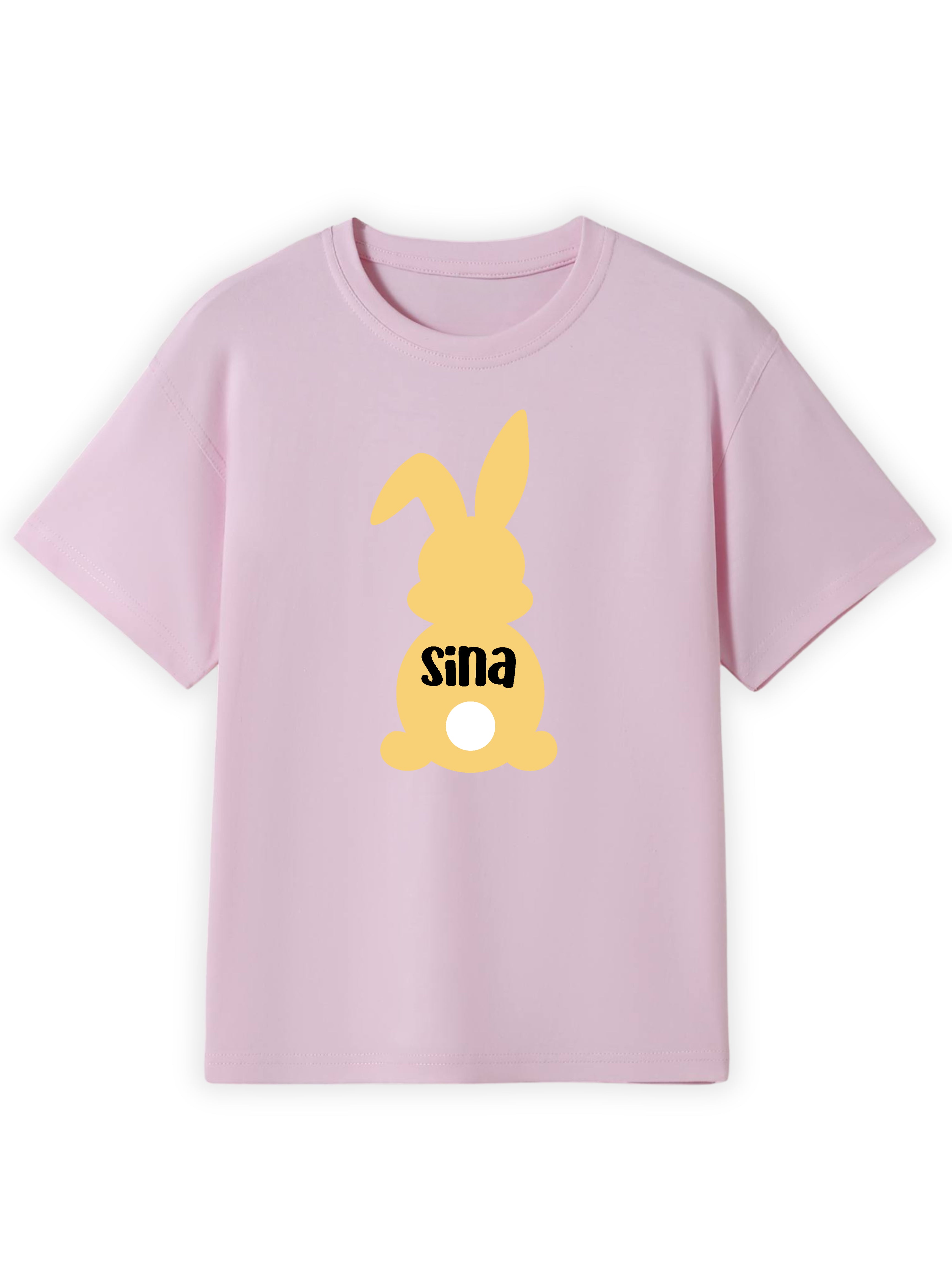 Lil’ Yellow Bunny Tail Name Tee