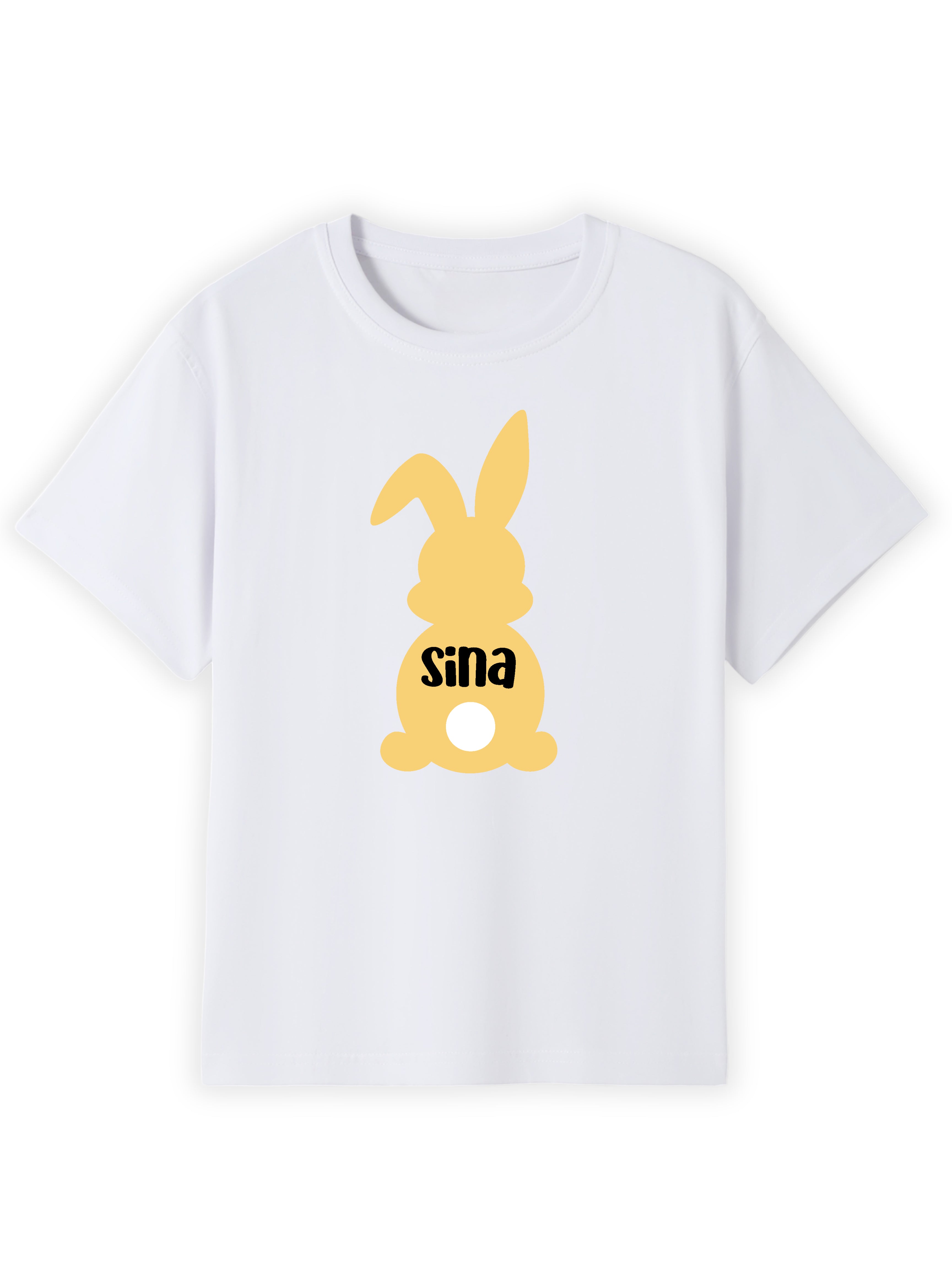 Lil’ Yellow Bunny Tail Name Tee