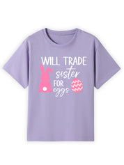 Will Trade Sibling for Eggs Name Tee